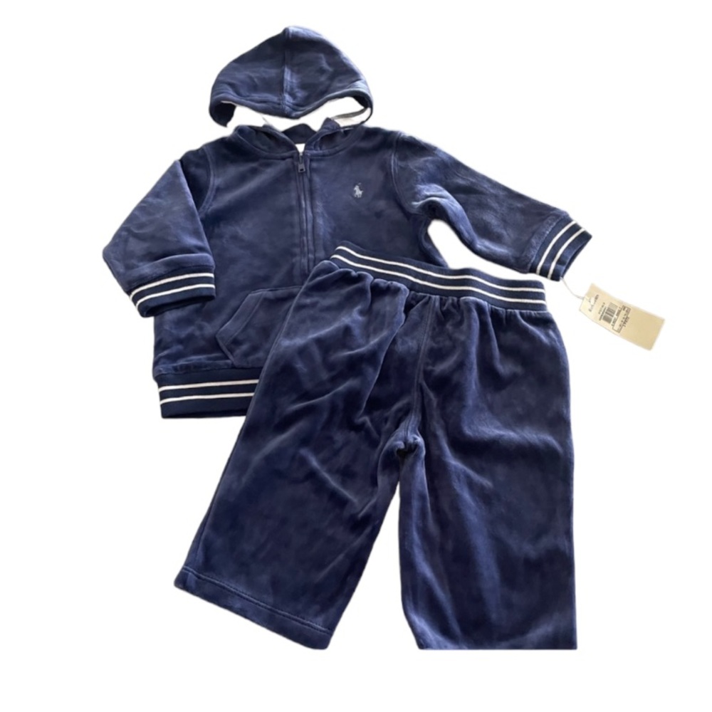 Ralph Lauren velvet jacket and pants matching set